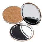 Oglindă cosmetică dublă cu înveliş din plută (1)